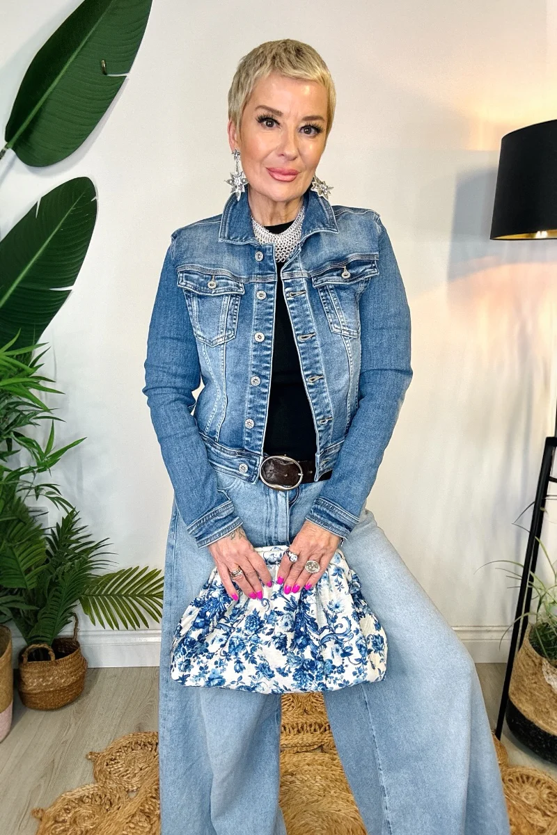Angel Wing Denim Jacket (PRE-ORDER)