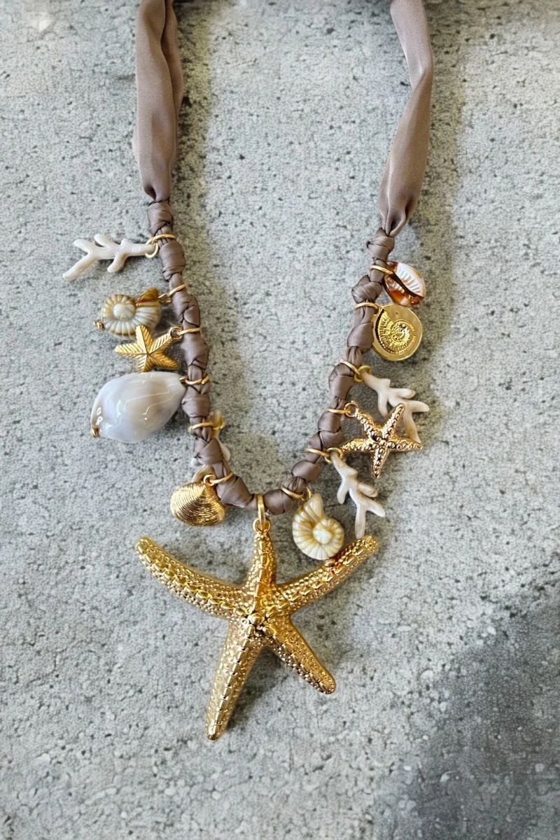 Ariel Ribbon Beach Necklace - Image 7