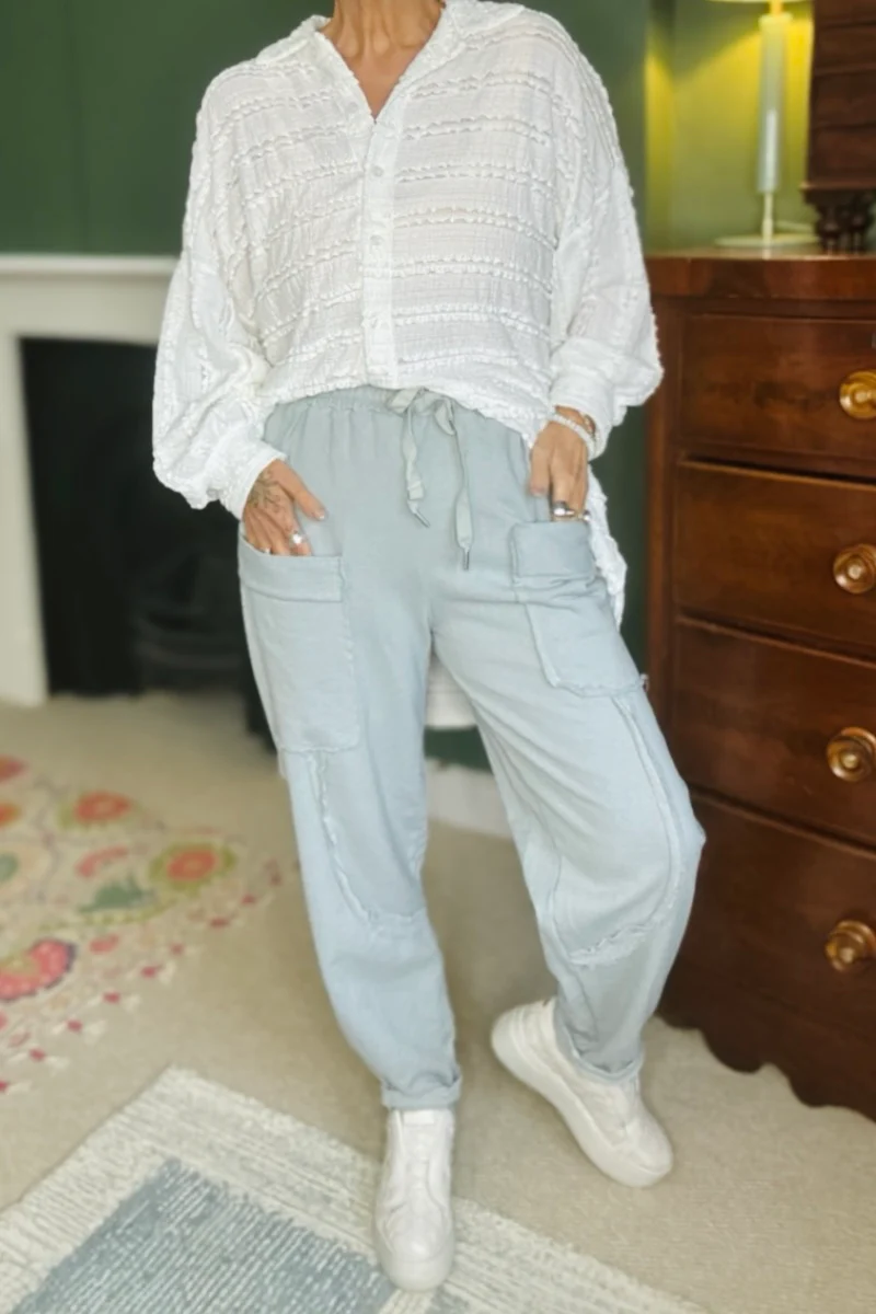 Asha Relaxed Fit Cargo Sweatpants - Image 4