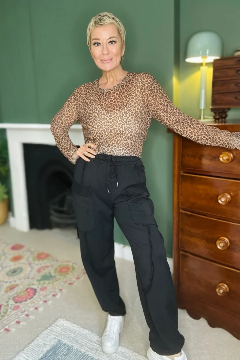 Asha Relaxed Fit Cargo Sweatpants - Image 5