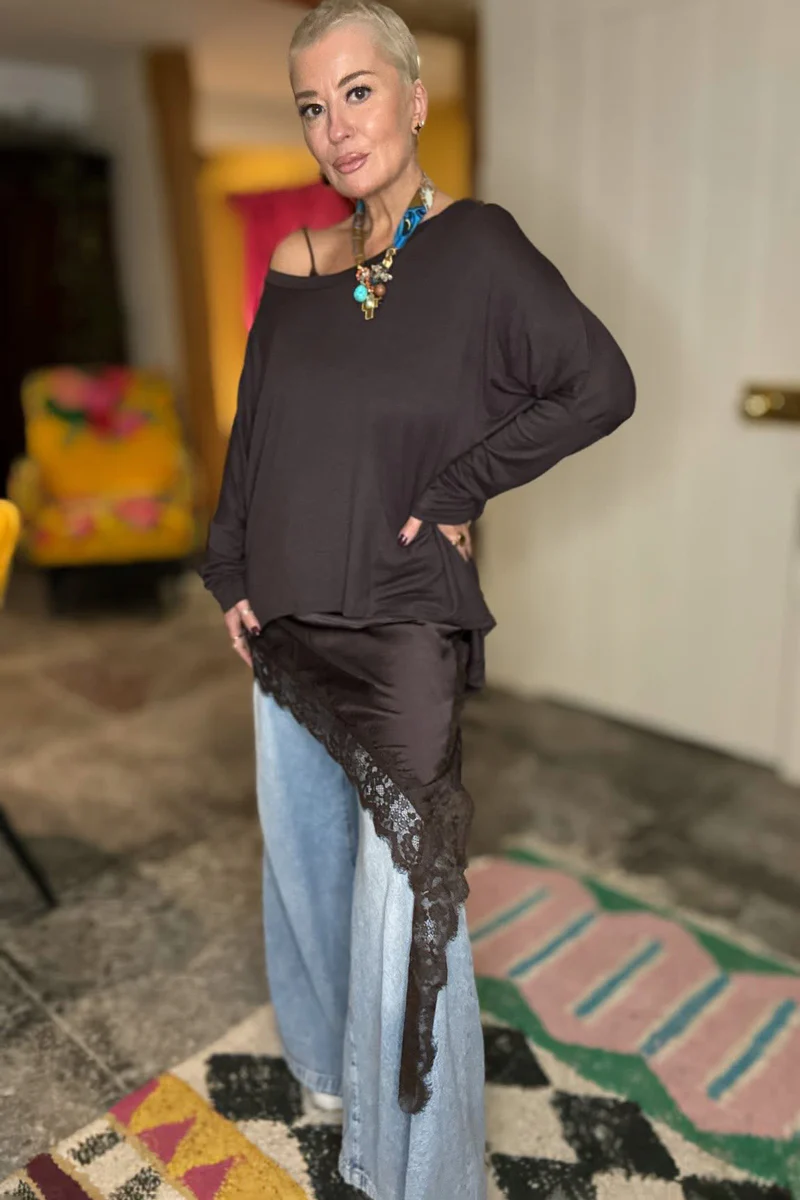 Asymmetric Slip Dress - Image 6