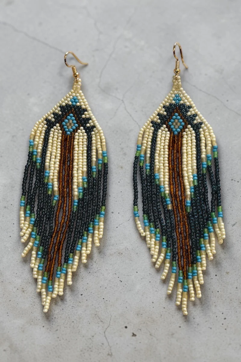 Aurora Beaded Earrings - Style Six