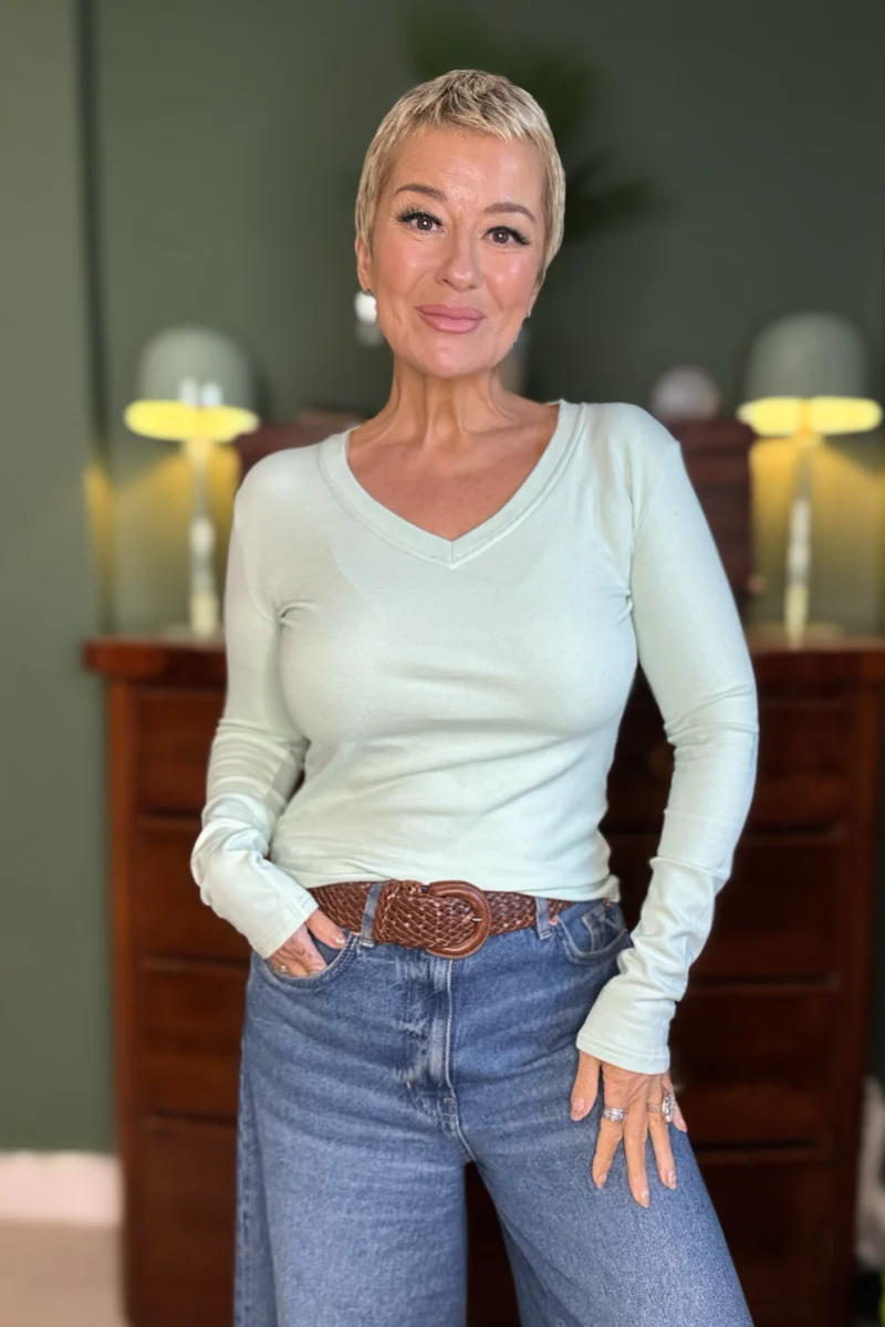 Base Layer V Neck Top - Image 3