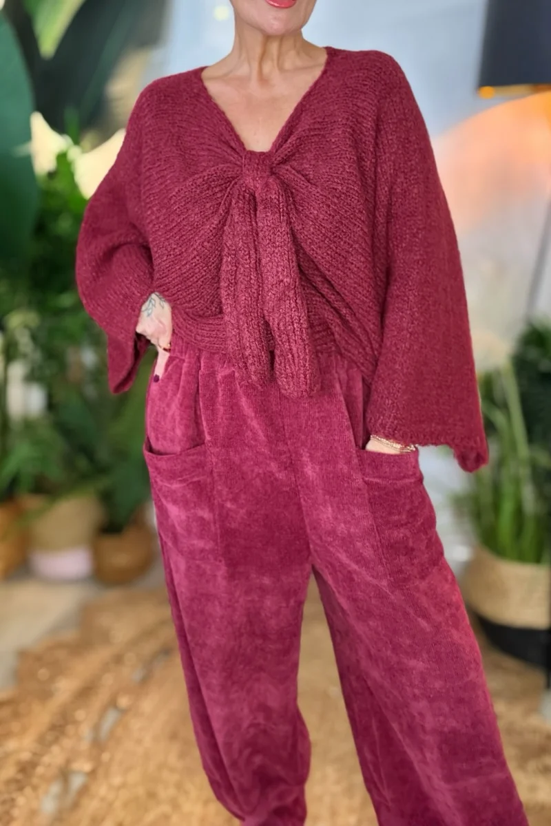 Brooke Chenille Cord Trousers - Image 8