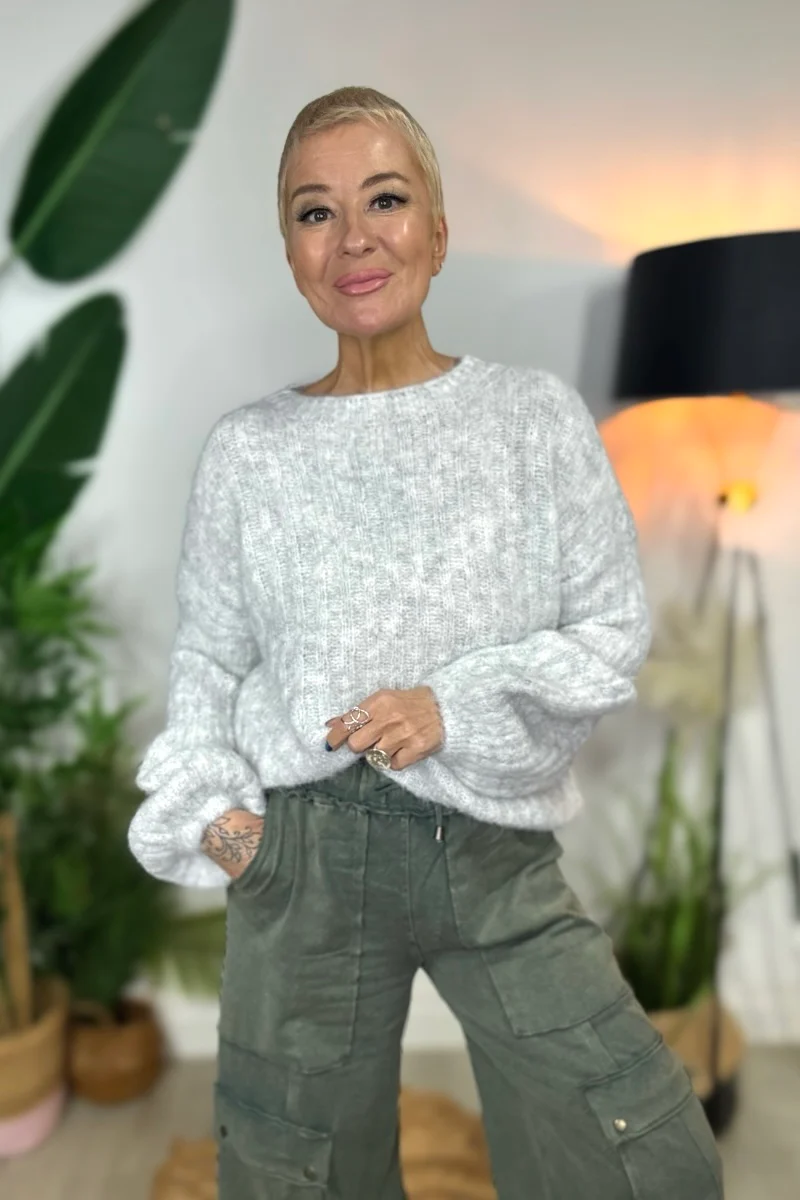 Bubble Sleeve Knit - Image 2