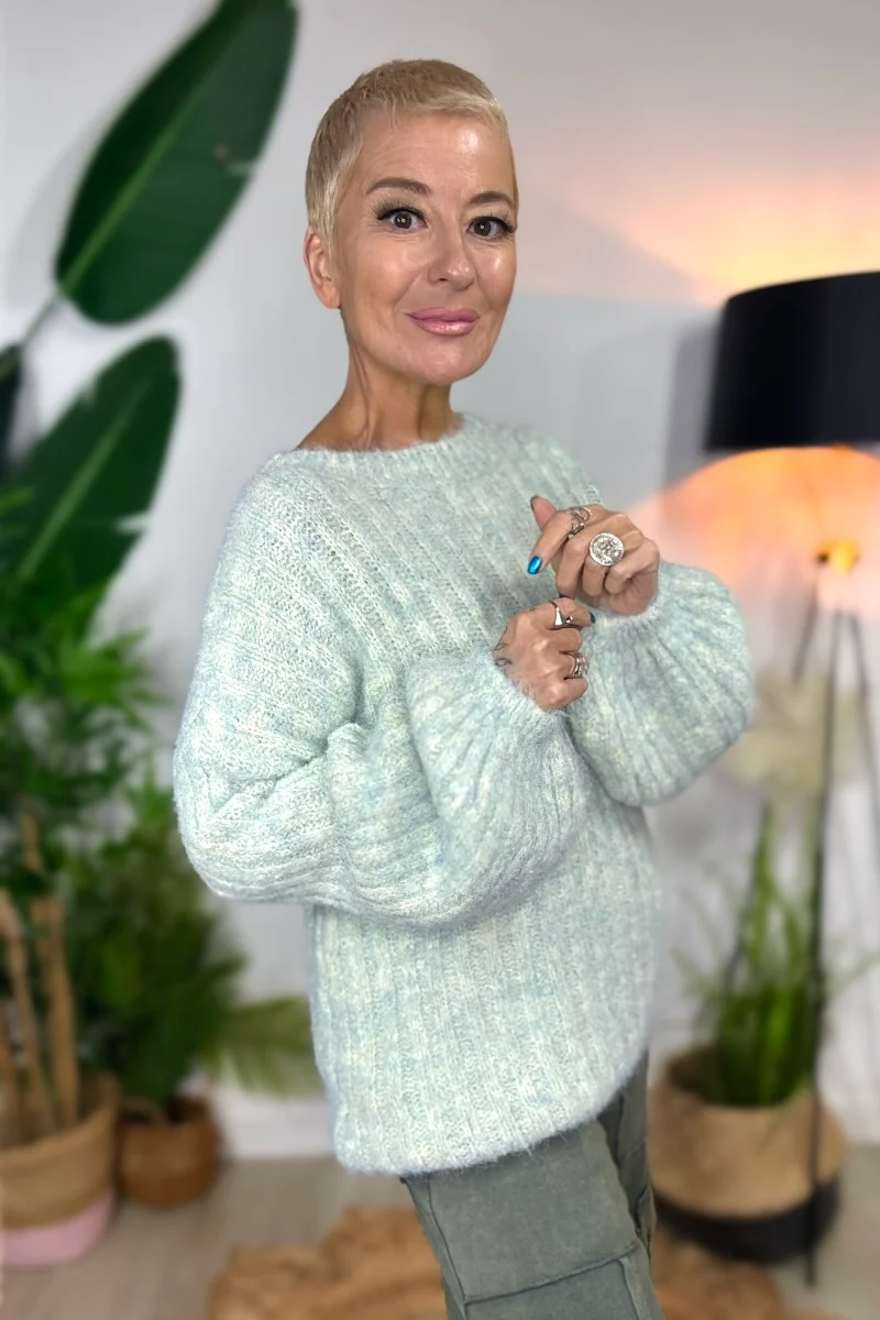 Bubble Sleeve Knit - Image 3