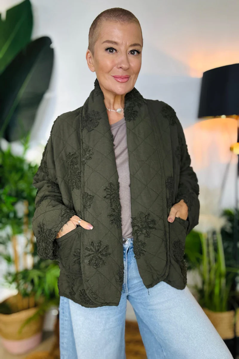 Chloe Quilted Jacket - Image 3