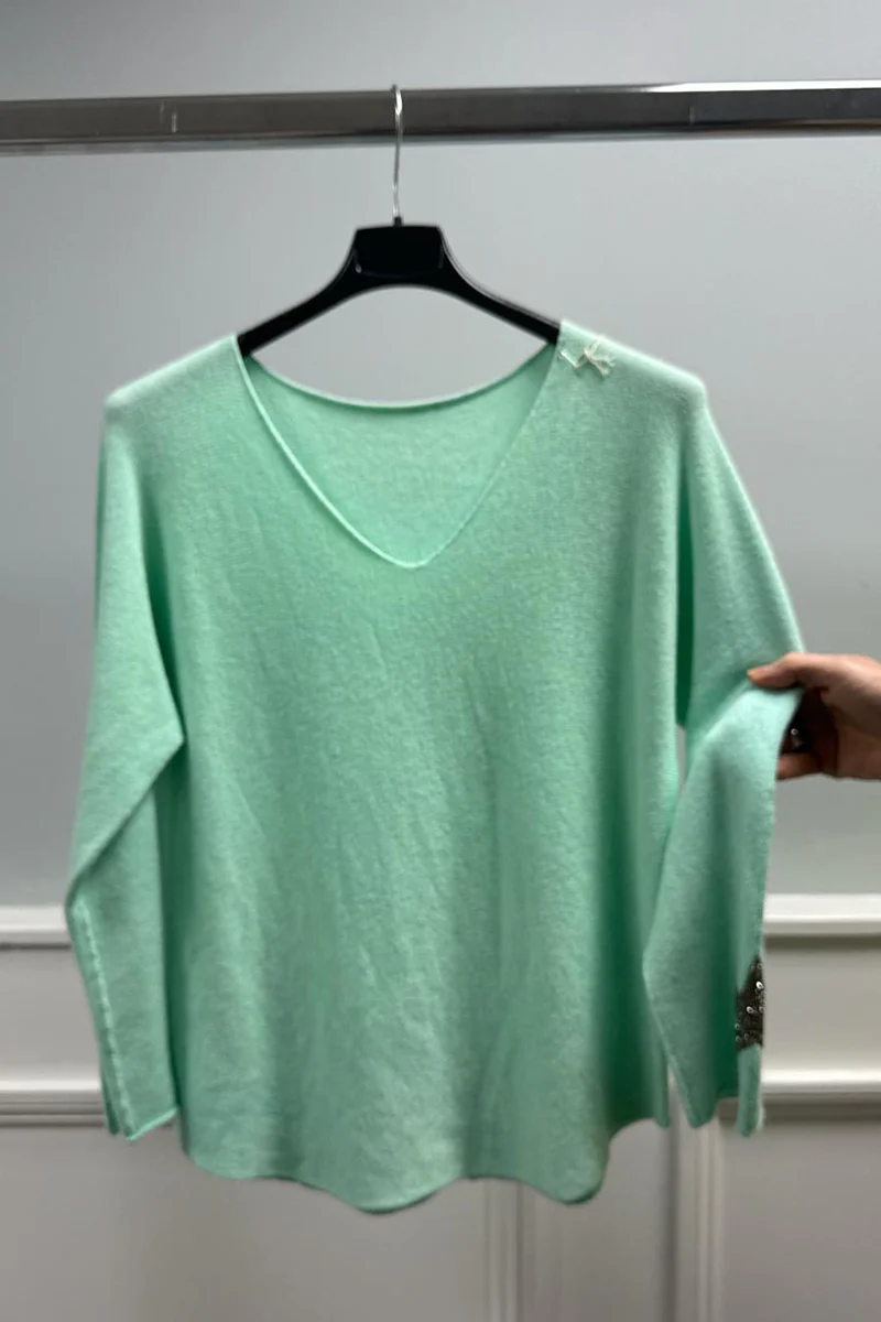 Clara Star Sleeve Knit - Image 9
