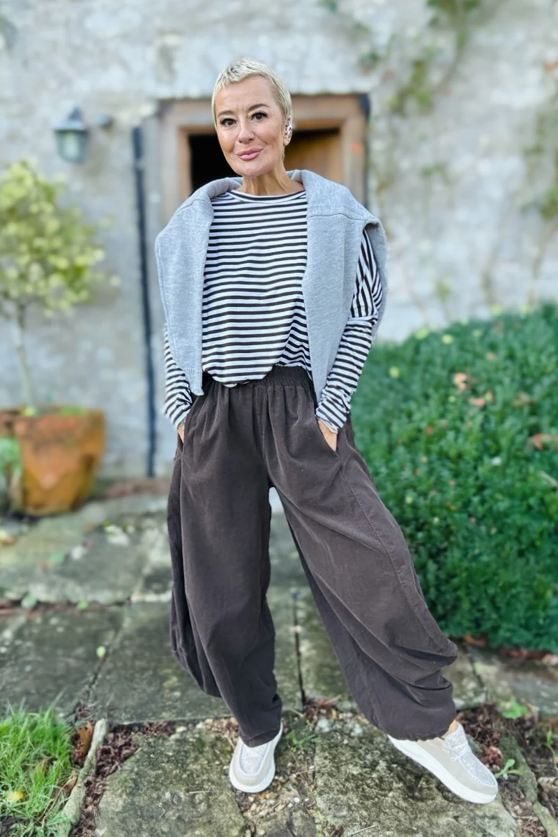 Needlecord Balloon Pants - Image 5