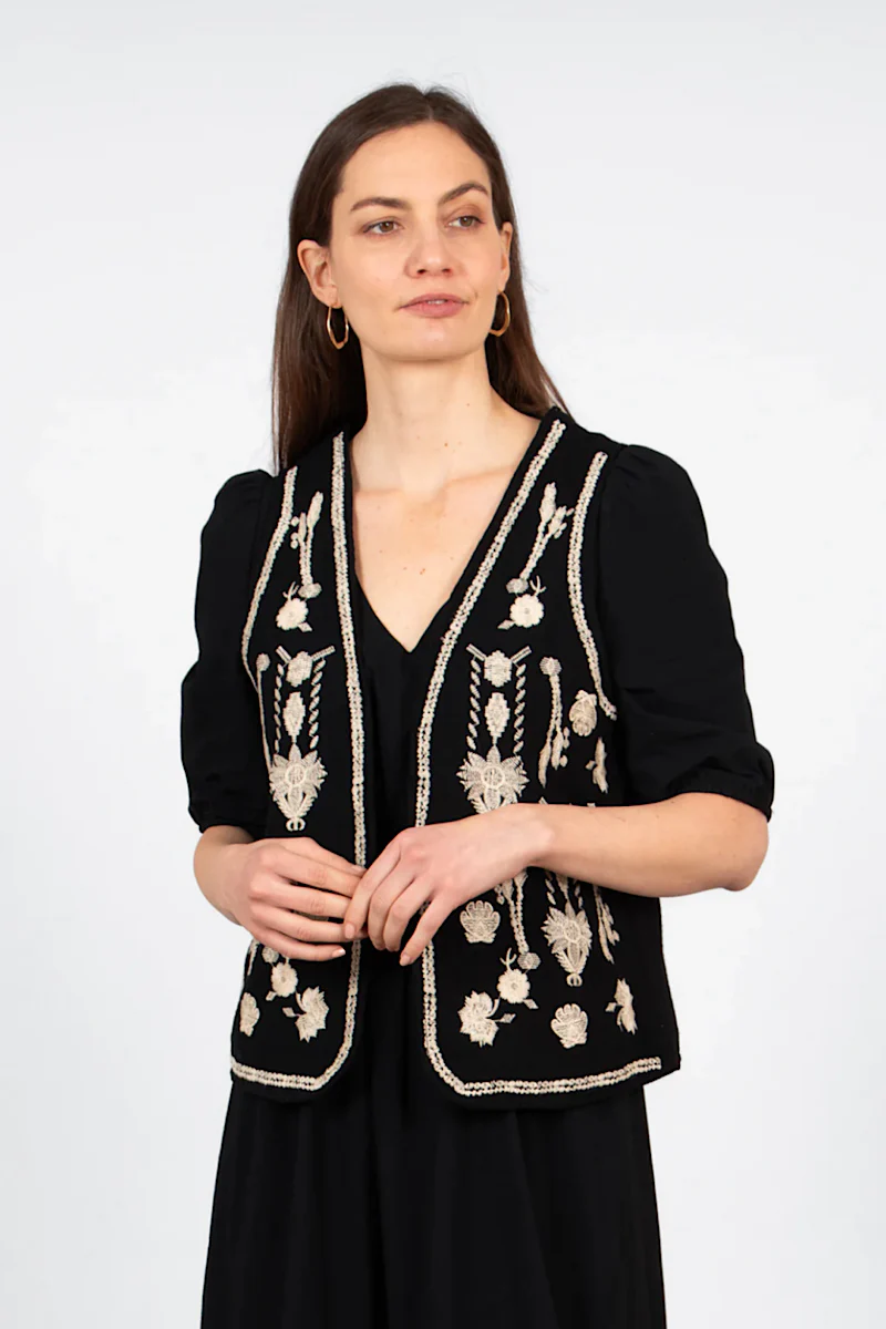Embroidered Waistcoat - Image 3