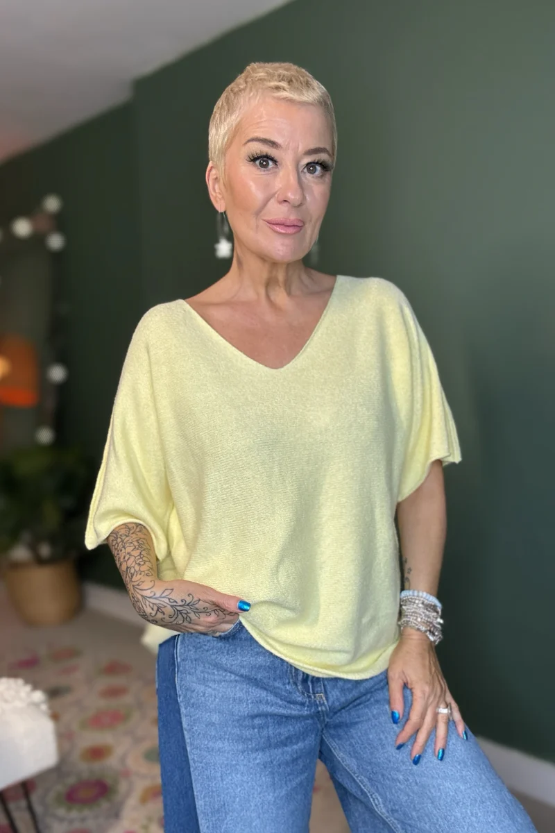 Everyday V Neck Knit - Image 7