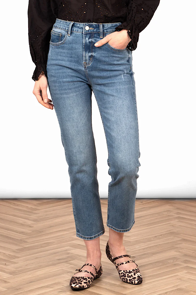 Fallon Straight Cut Slim Leg Jeans - Image 3
