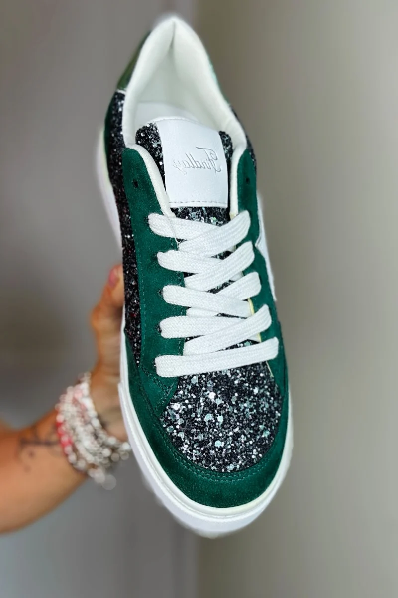 Finn Star Trainers - Green - Image 3