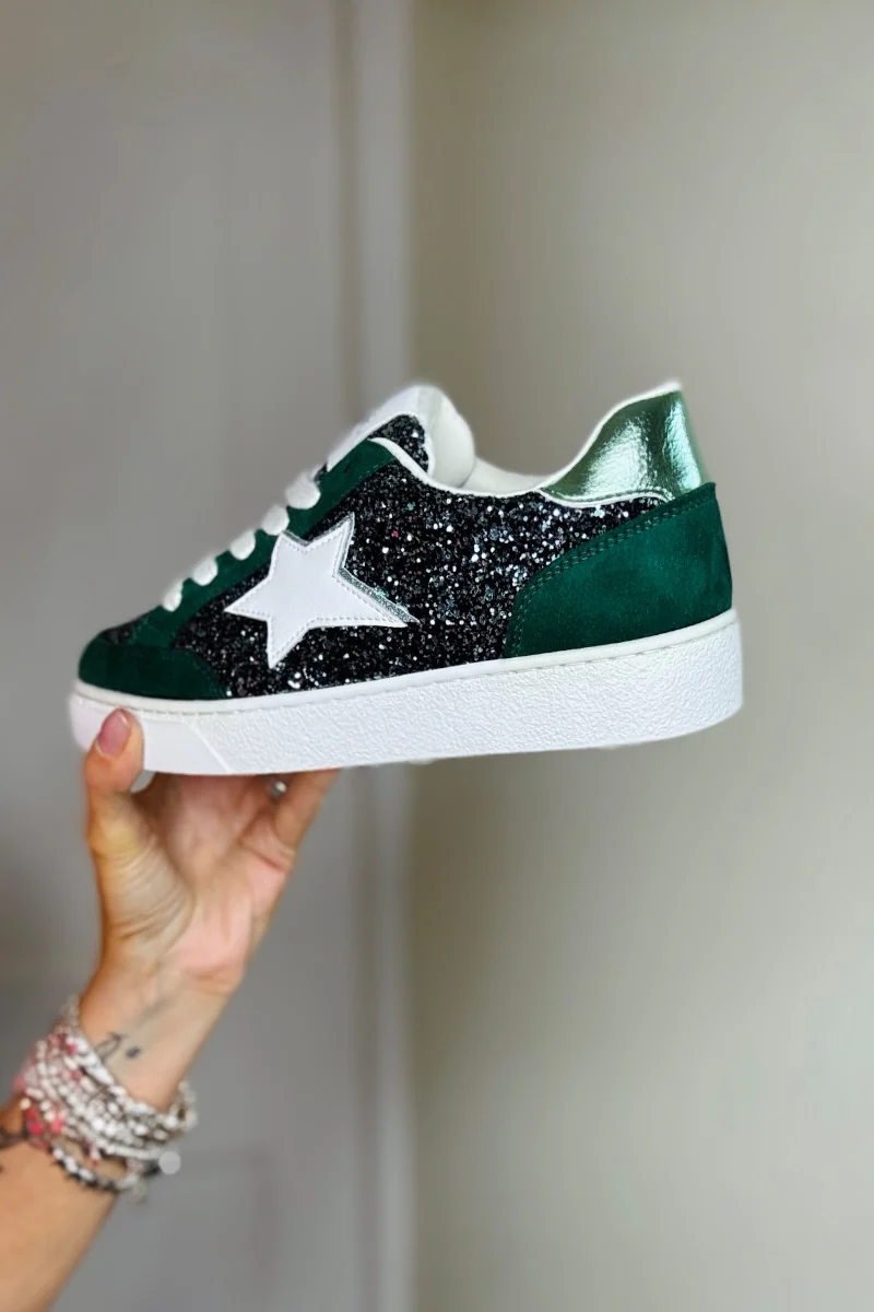 Finn Star Trainers - Green - Image 4