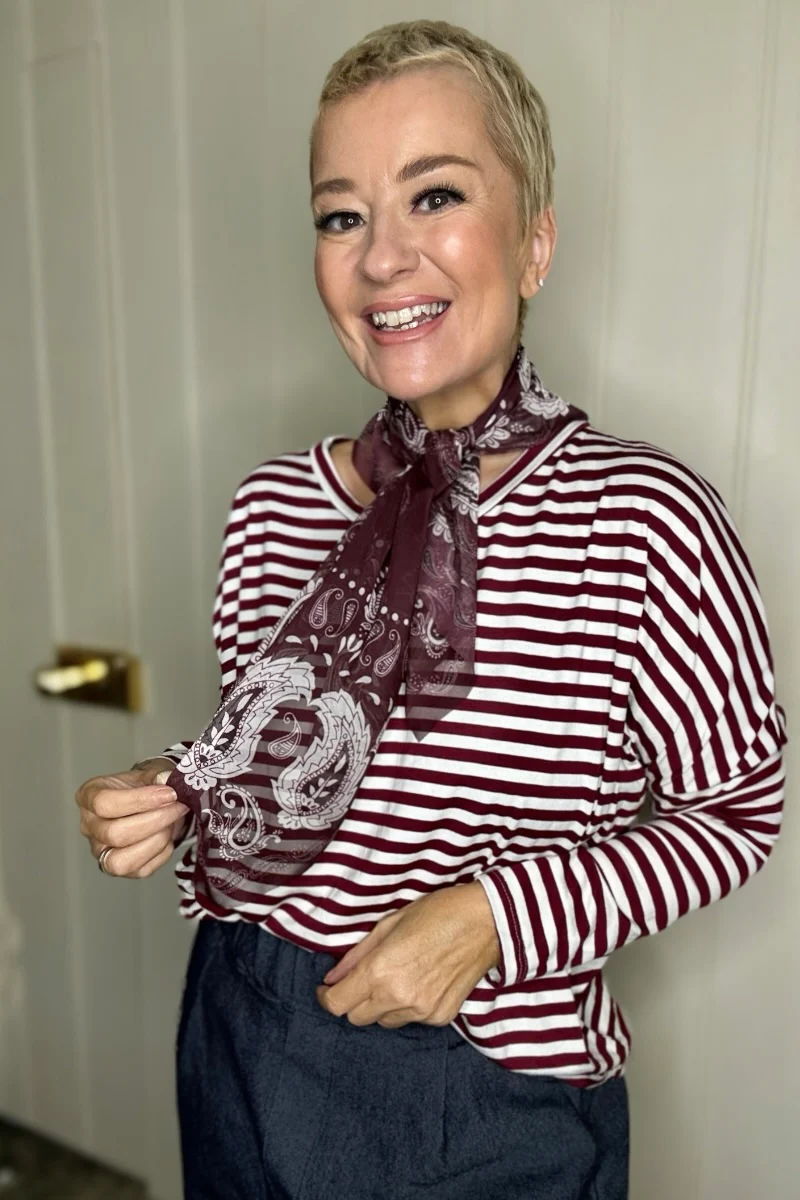 Freddie Bandana Style Scarf - Image 4