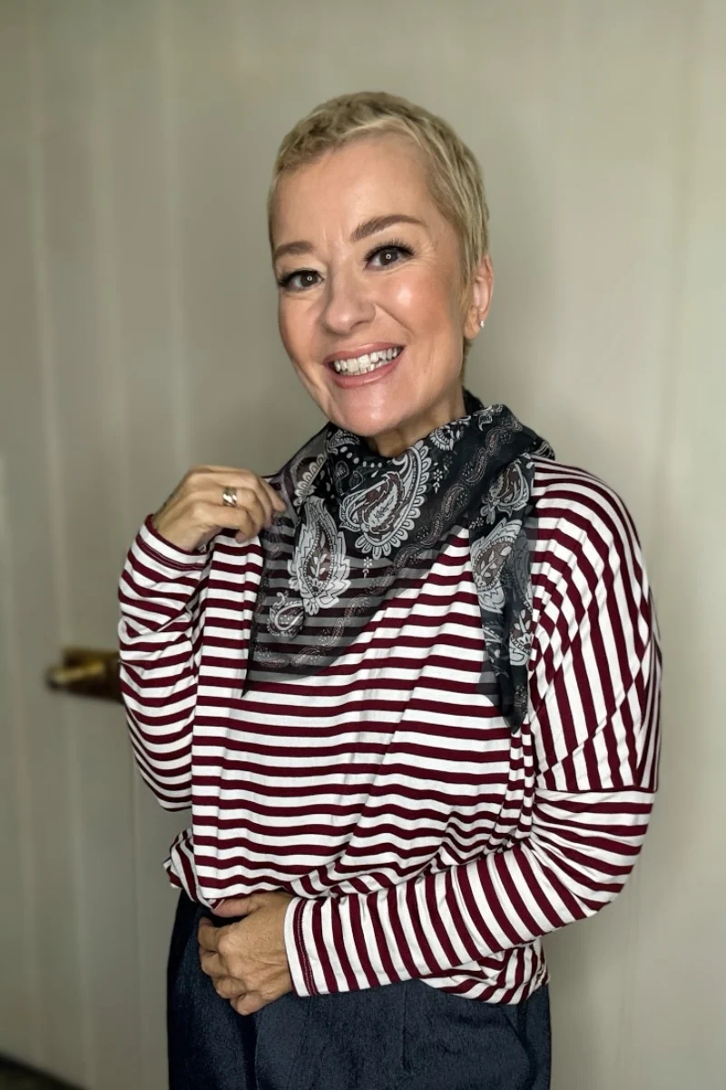 Freddie Bandana Style Scarf - Image 5