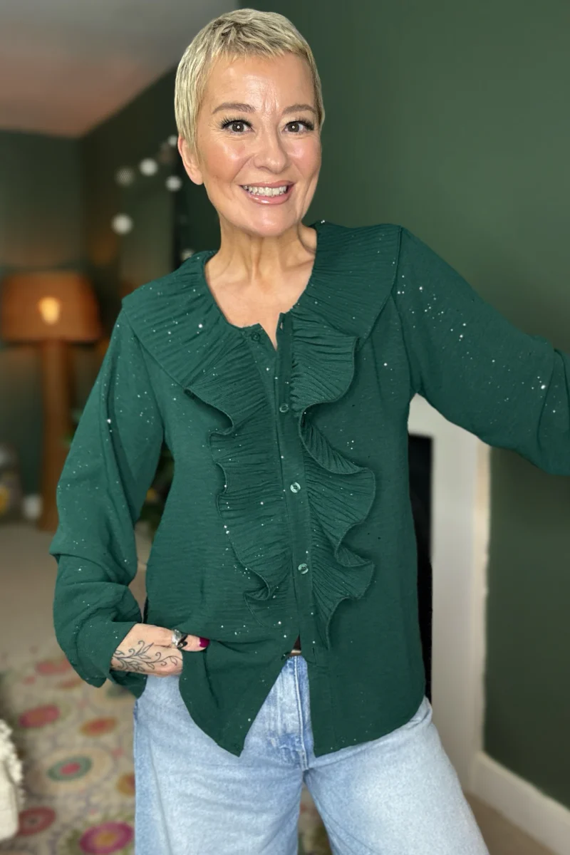 Freida Ruffle Blouse - Image 4