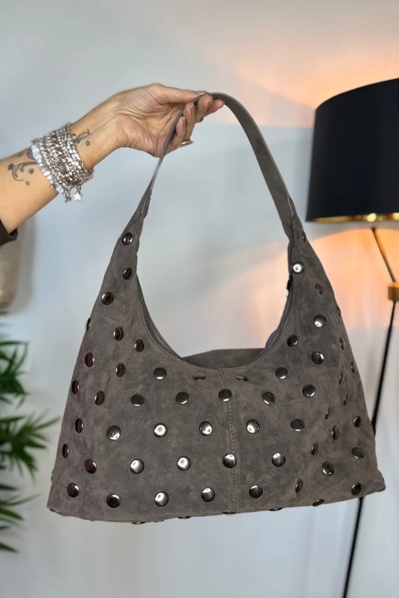 Ginny Studded Shoulder Bag - Image 3