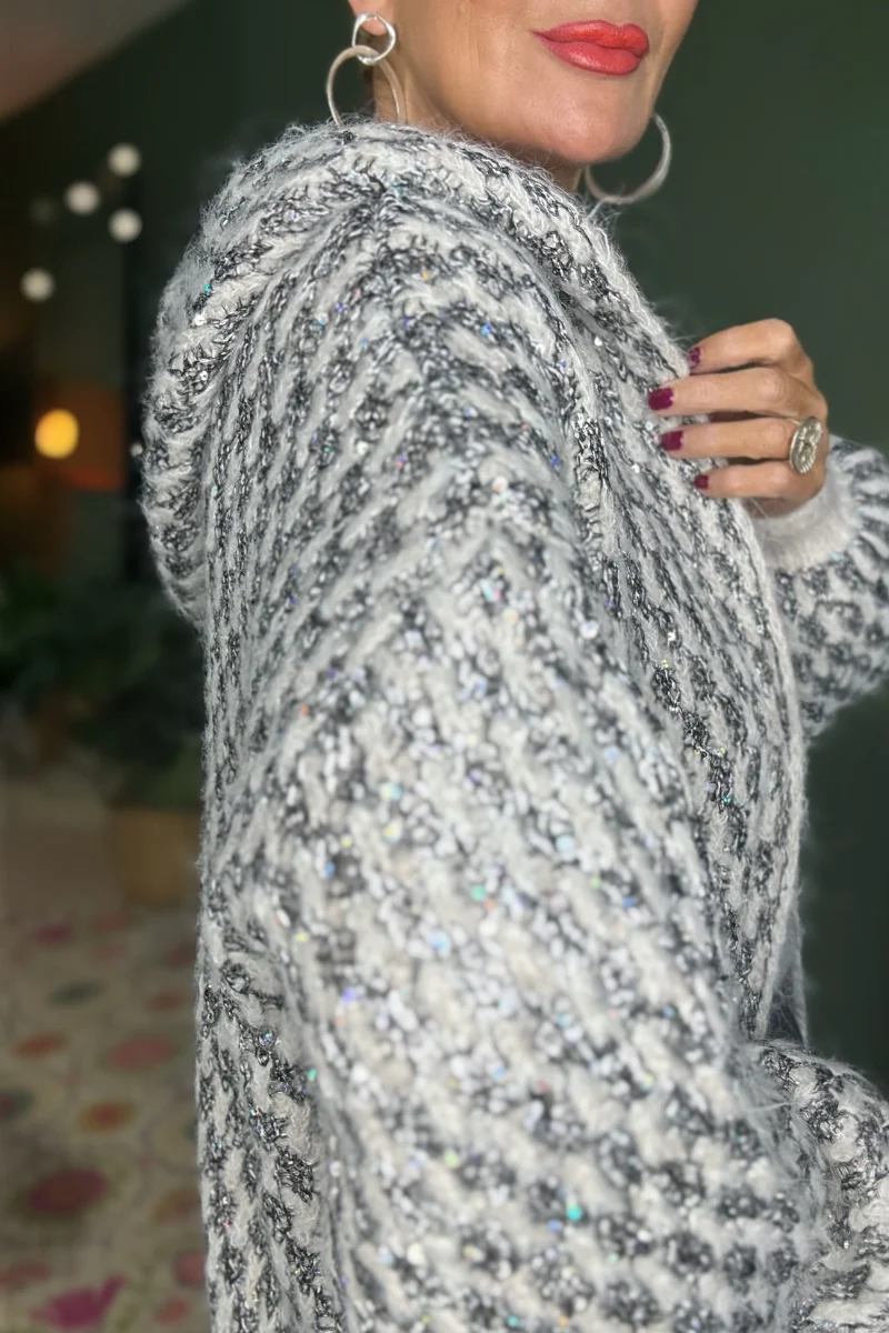 Hooded Heavyweight Cardigan - Image 6