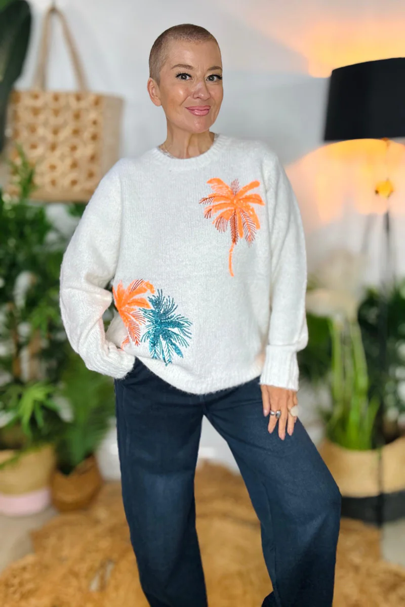 Palm Knitted Jumper