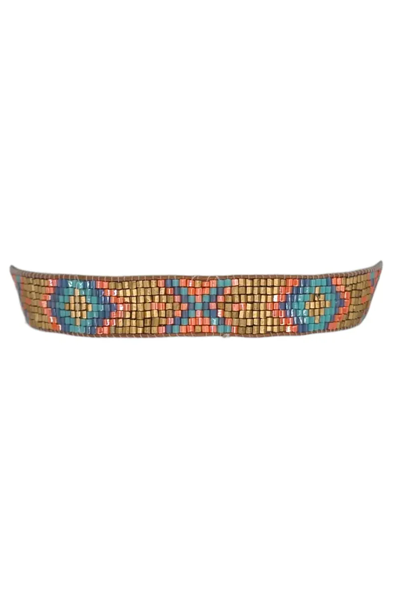 Pastel Mix Arrow Beaded Bracelet - Image 2