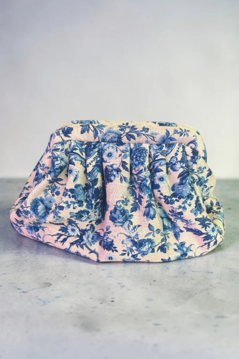 Puffy Clutch Bag - Floral - Image 2