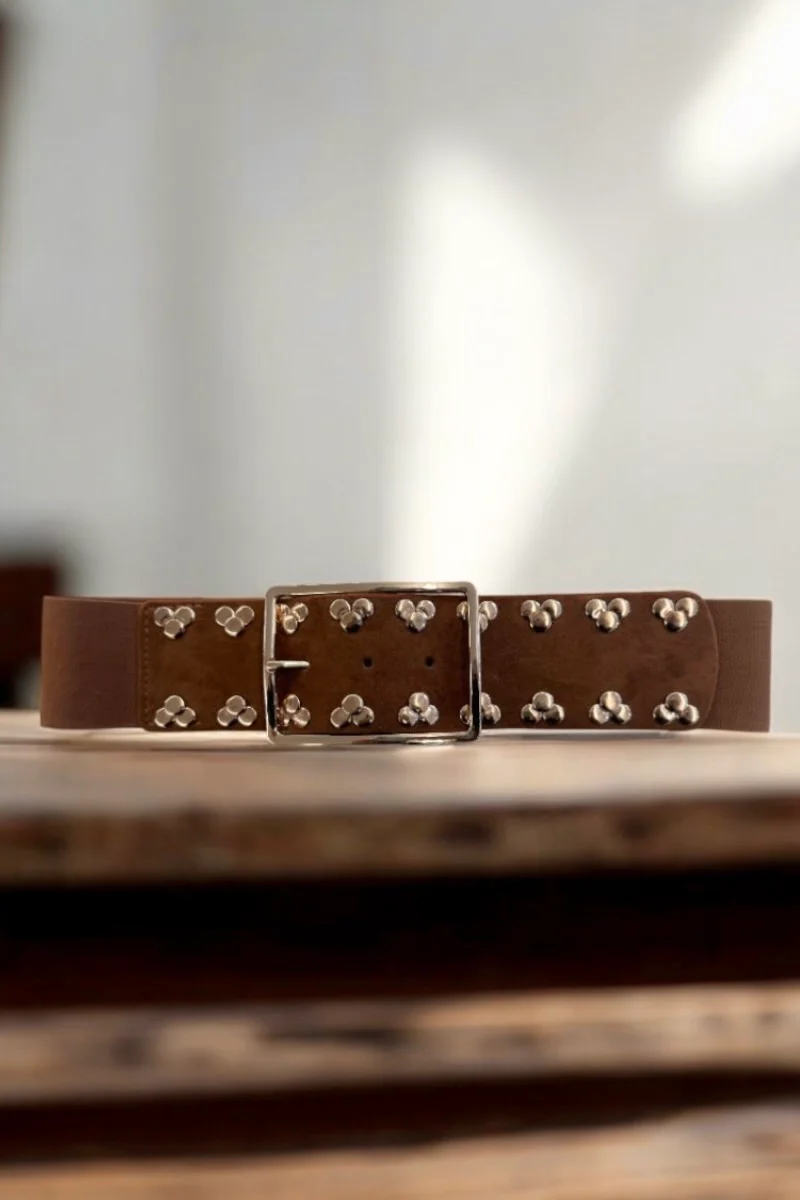 Rhodes Elasticated Studded Belt - Image 3