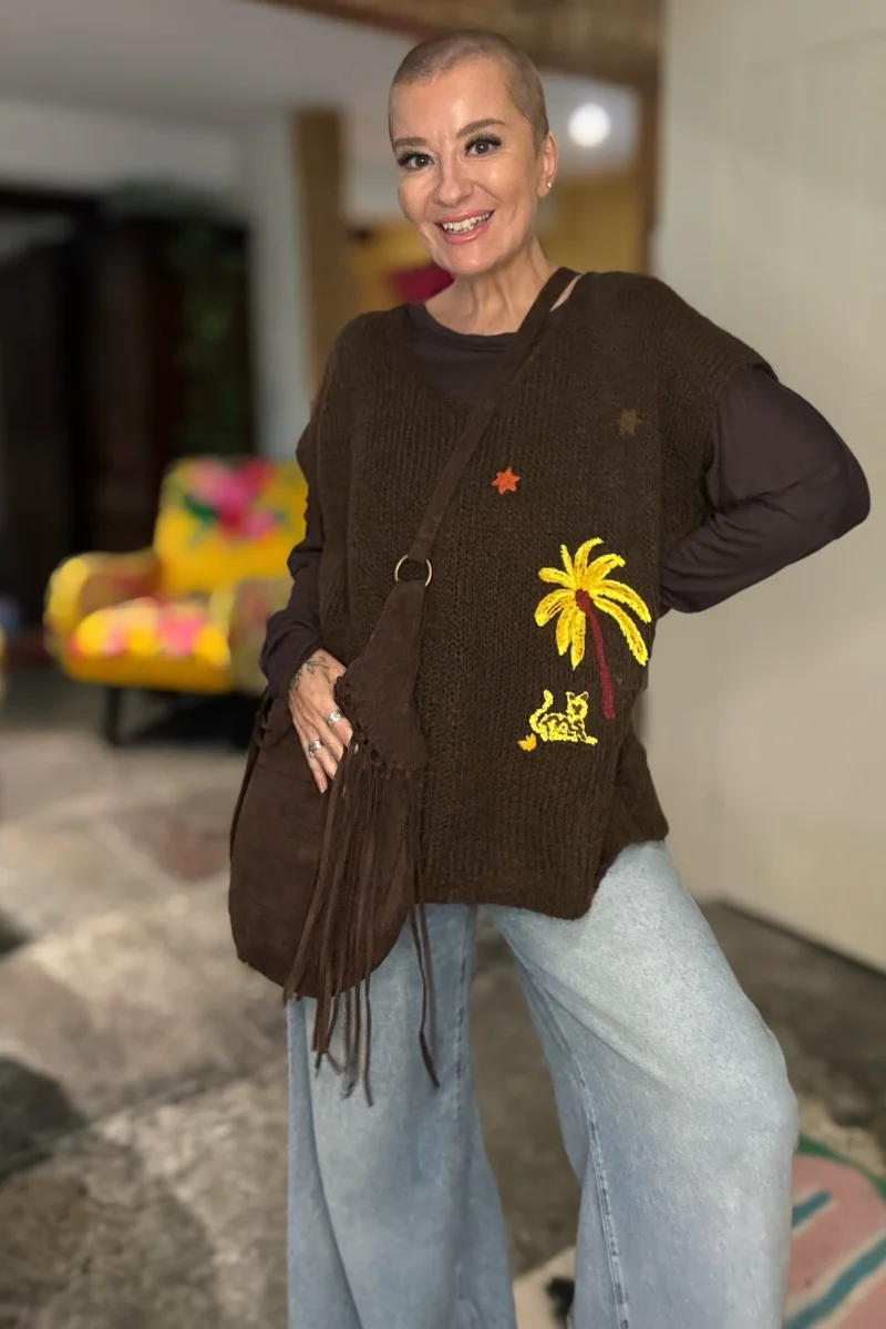 Safari Sleeveless Jumper - Image 5