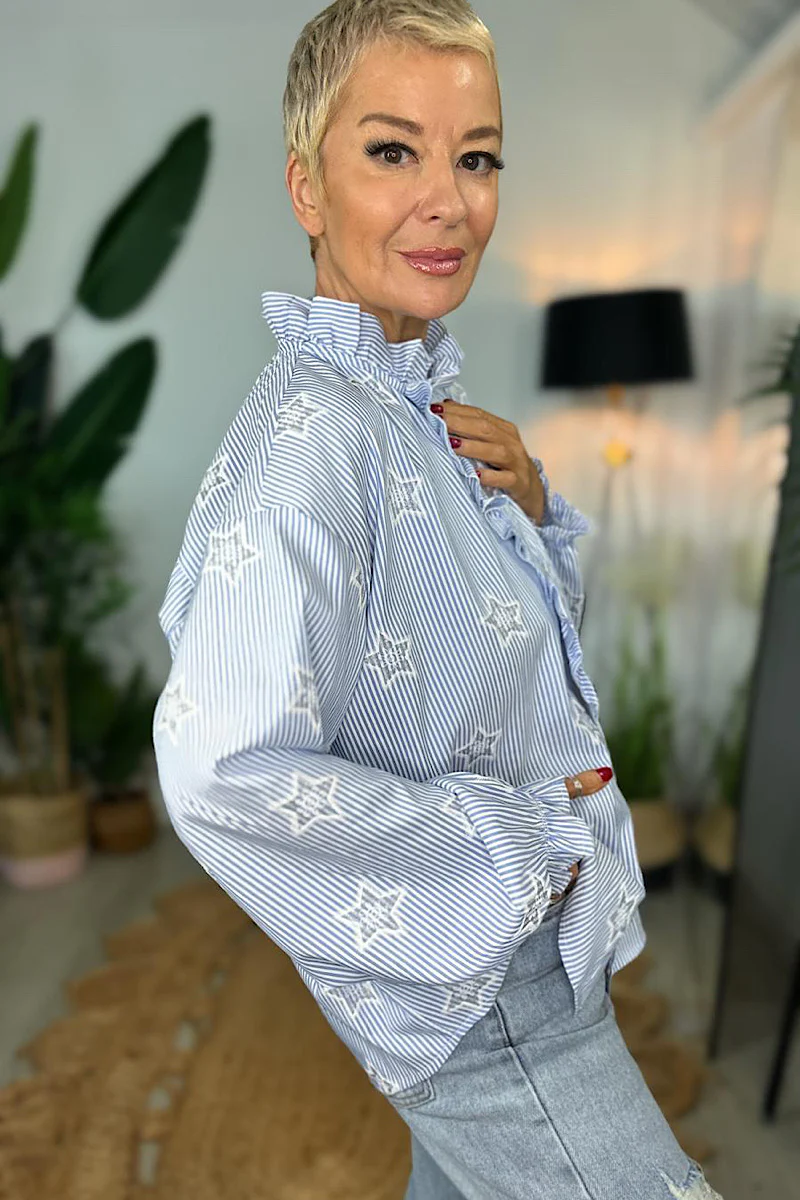 Starlight Pinstripe Shirt - Image 2