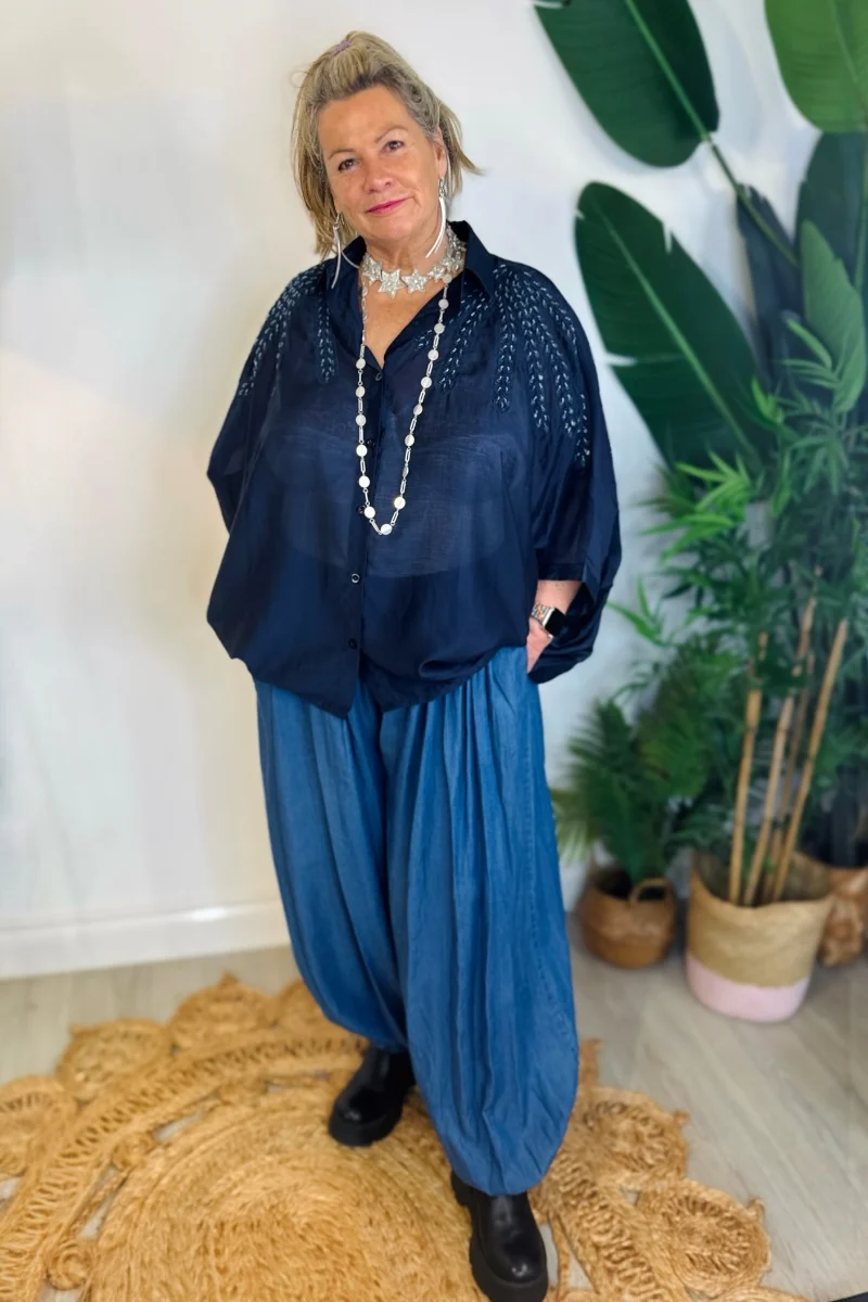 The Golden Hour Poncho Shirt - Image 8