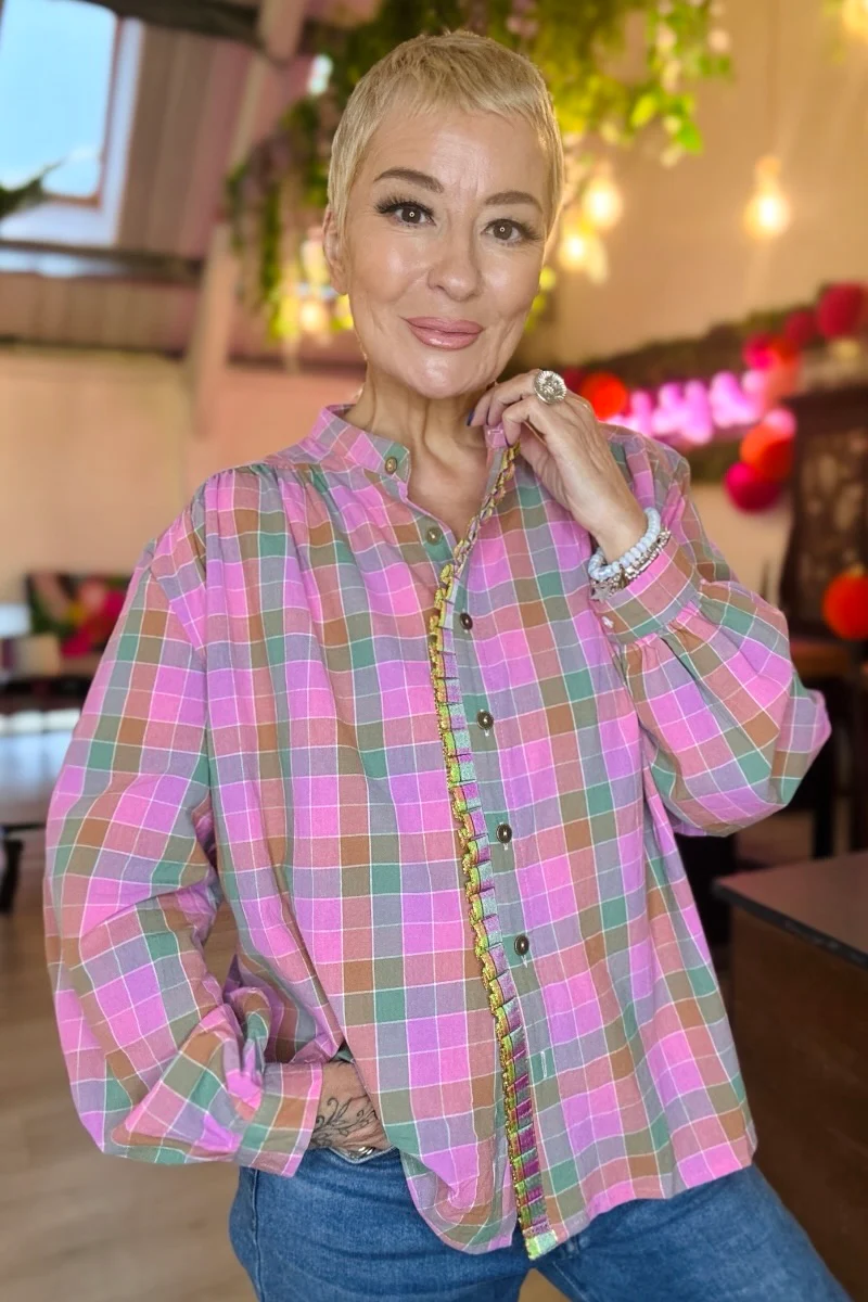 The Scarlet Checked Shirt